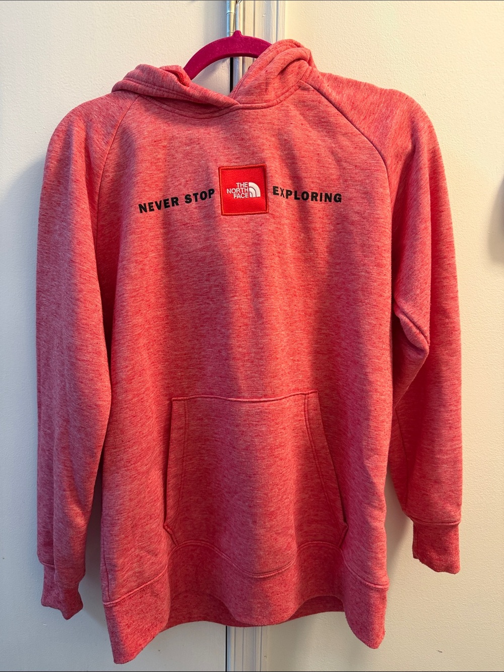 The North Face Women's Heather Raspberry Pullover Hoodie